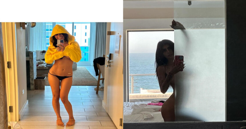 Porn star Mia Khalifa blows people's senses with her photos, see her bold look